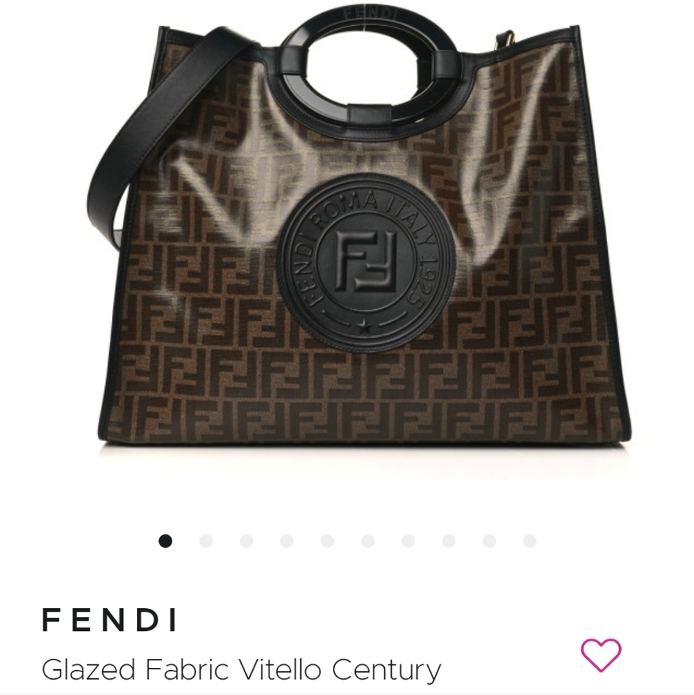 AUTHENTIC FENDI Runaway Medium Shopper